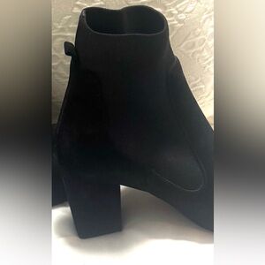 Steve Madden Black Ankle Booties